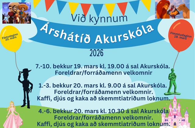 Árshátíð Akurskóla 2026