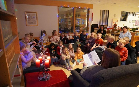 Jólalestur á bókasafninu