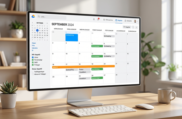 Stafrænt skóladagatal fyrir foreldra 2026-2027