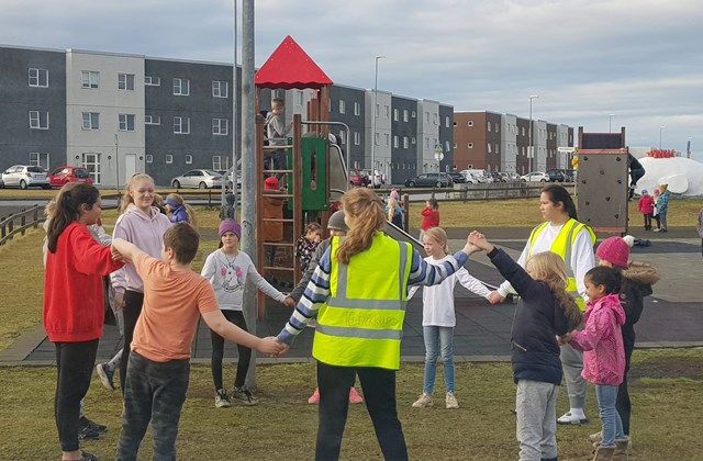 Skemmtilegt verkefni nemenda í 10. bekk
