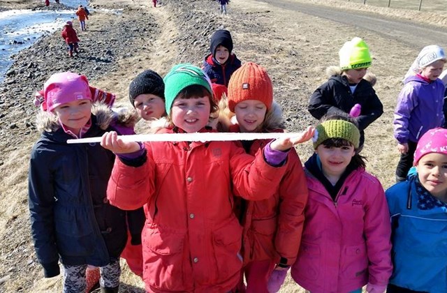 1. bekkur á Bjarteyjarsand