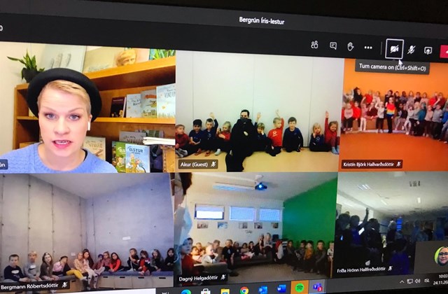 Upplestur frá rithöfundum