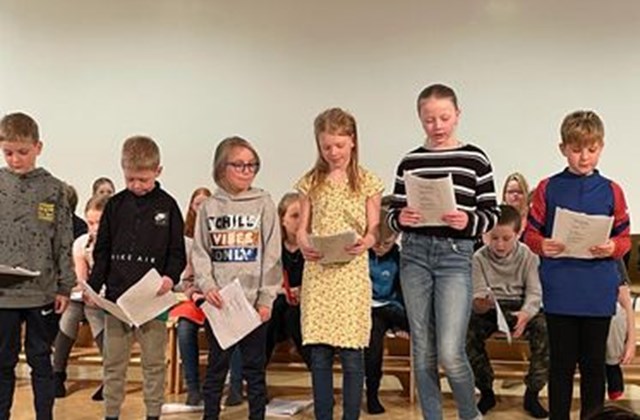 Litla upplestrarkeppnin í 4. bekk