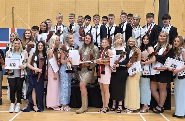 Skólaslit og útskrift 10. bekkjar vorið 2025