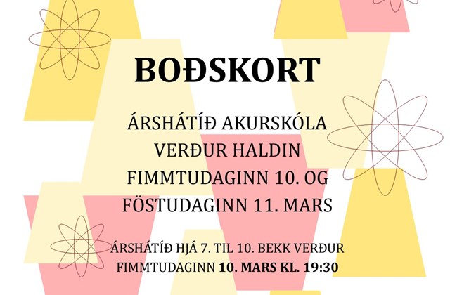 Árshátíð Akurskóla 2016