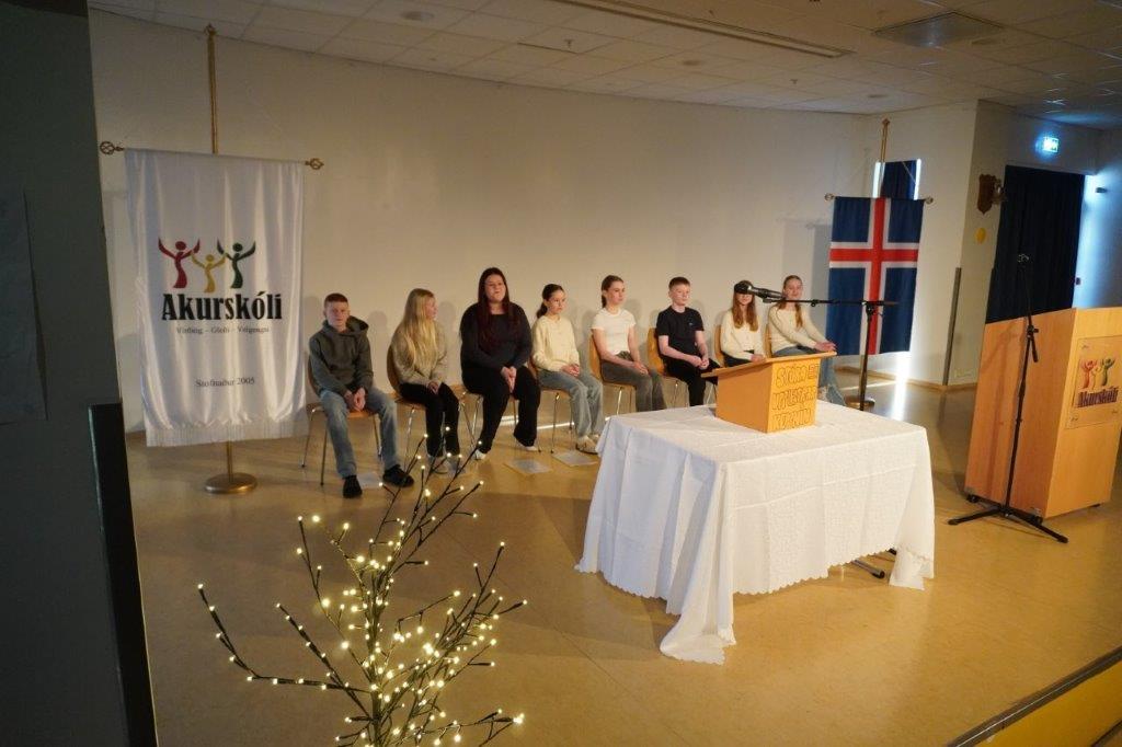 Skólakeppni í upplestri