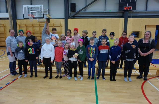 Verðlaunaafhending göngum í skólann og Ólympíuhlaup ÍSÍ