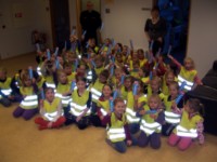 Nemendur 1.-2. bekk fengu heimsókn í dag