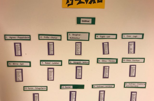 Fjölval á yngsta stigi