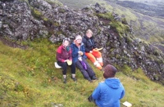 Akurskóli á iði: Útivist og hreyfing