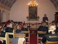 Kirkjuferð og jólamatur