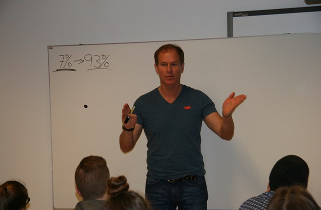 Þorgrímur Þráinsson í heimsókn