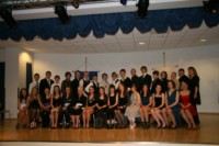 Hátíðarkvöldverður Arna í 10. bekk