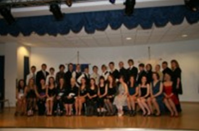 Hátíðarkvöldverður Arna í 10. bekk