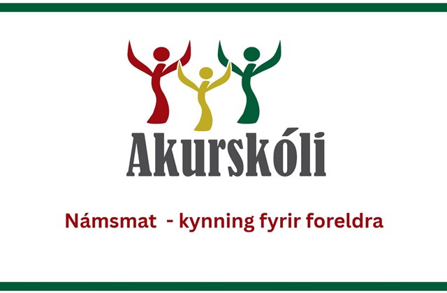Kynning á námsmati í Akurskóla