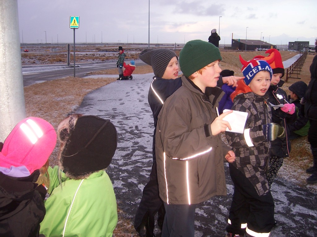 Rannsóknarvinna hjá 3. bekk