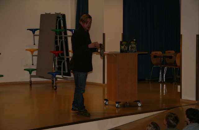 Rithöfundur í heimsókn