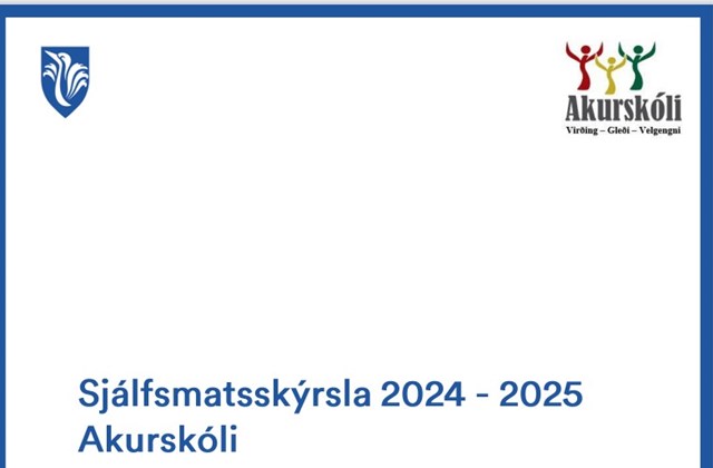 Sjálfsmatsskýrsla 2024-2025