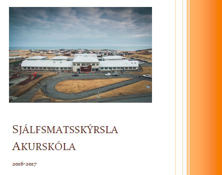 Sjálfsmatsskýrsla 2016-17 komin út