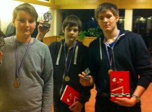 Skákiðkendur í Akurskóla