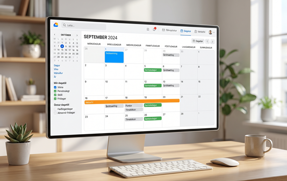 Stafrænt skóladagatal fyrir foreldra 2026-2027