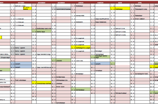 Ný dagsetning á árshátíð Akurskóla
