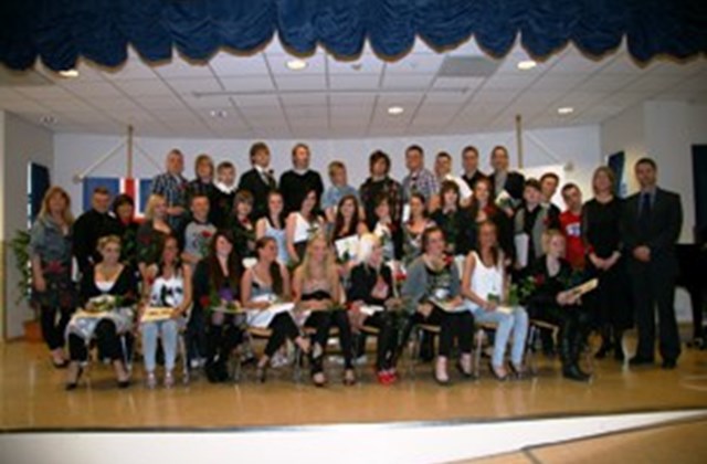 Akurskóli útskrifar nemendur í 10. bekk í fyrsta sinn