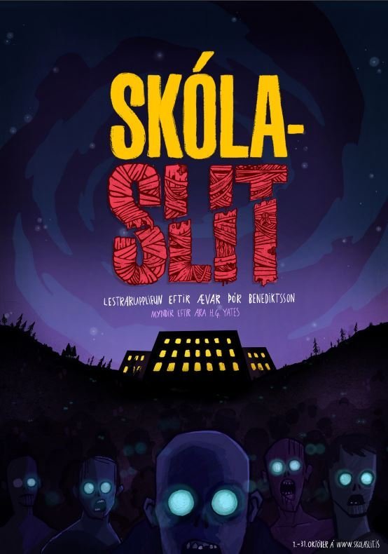 Skólaslit í október - lestrarupplifun