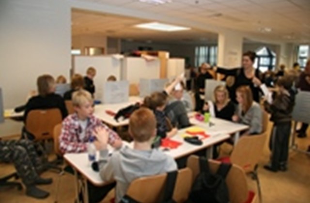 Heimsókn frá Finnlandi og Svíþjóð