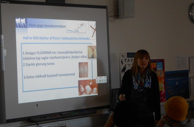 Tannfræðingur í heimsókn