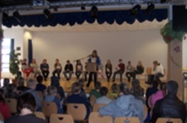 Stóra upplestrarkeppnin er í dag